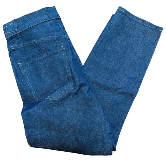 Express NWT Super High Rise Horse Bit Mom Jeans - Picture 7 of 8